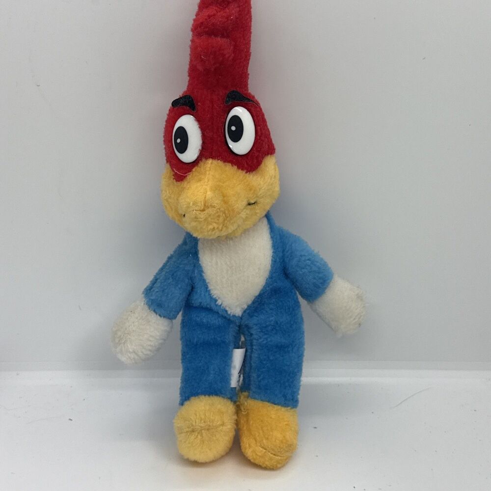 Vintage Woody Woodpecker 12 inch stuffed animal plush Walter Lantz Productions